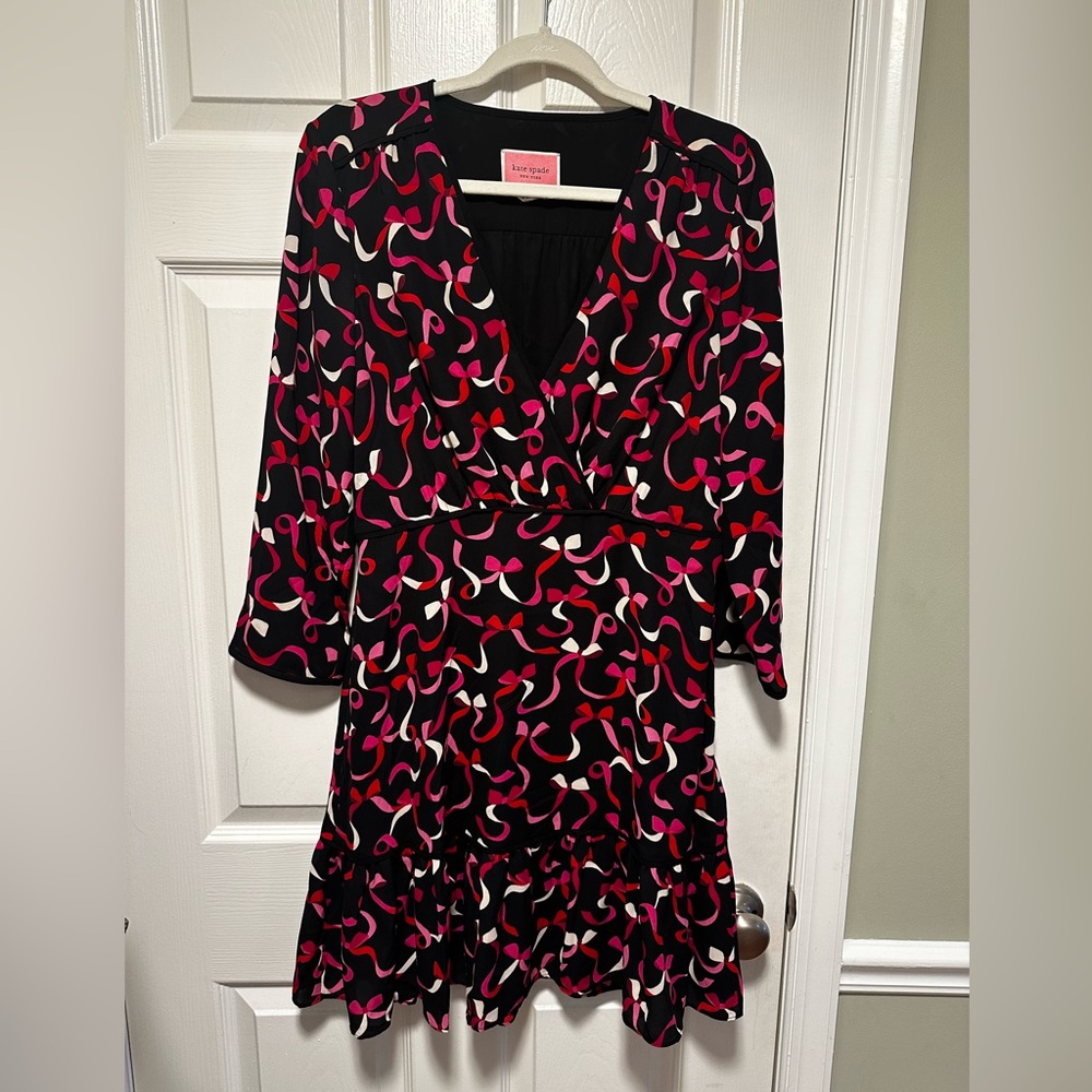 Kate Spade Printed Dress - Size 6- Like new!